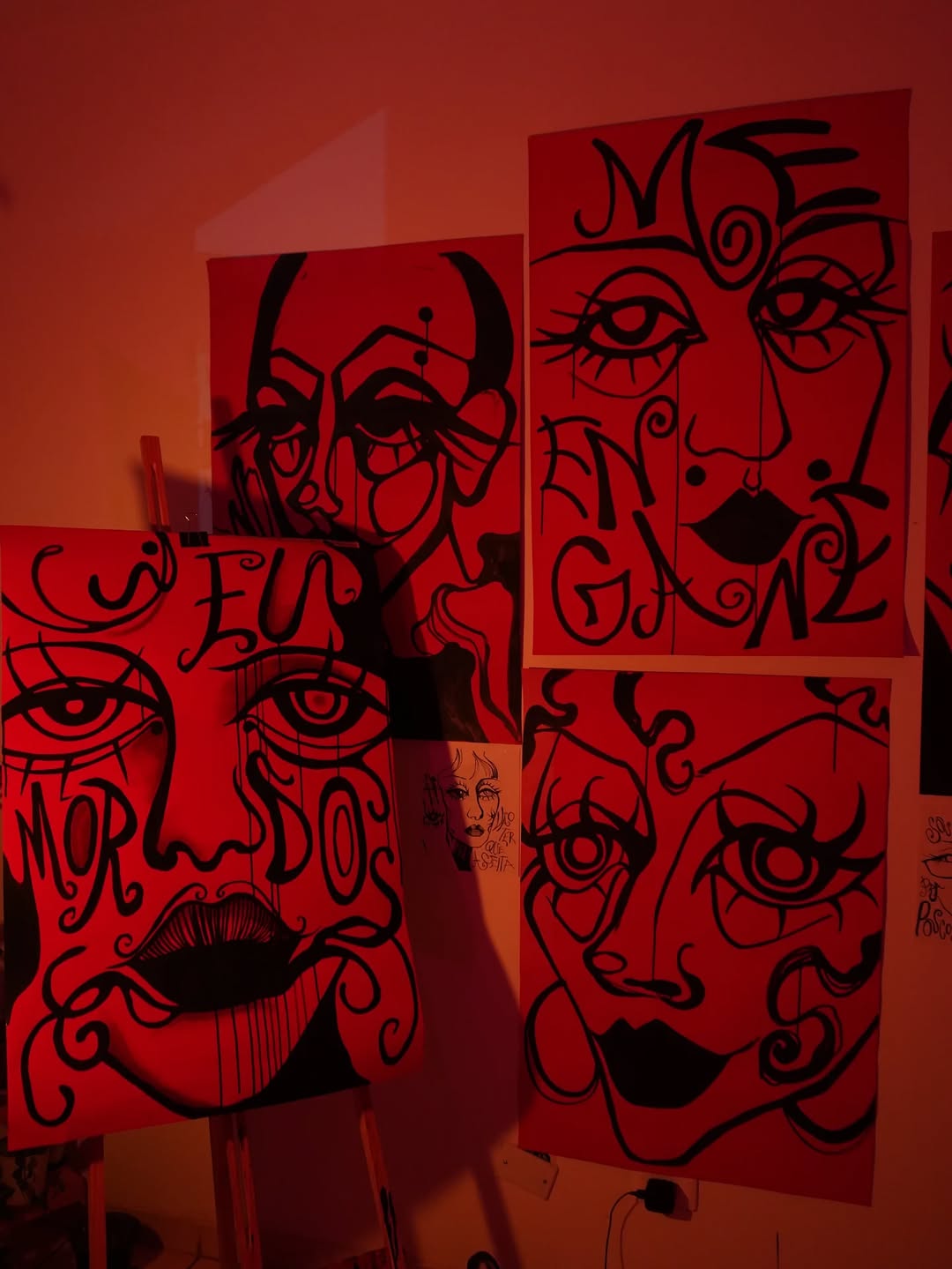 Obras em exposição