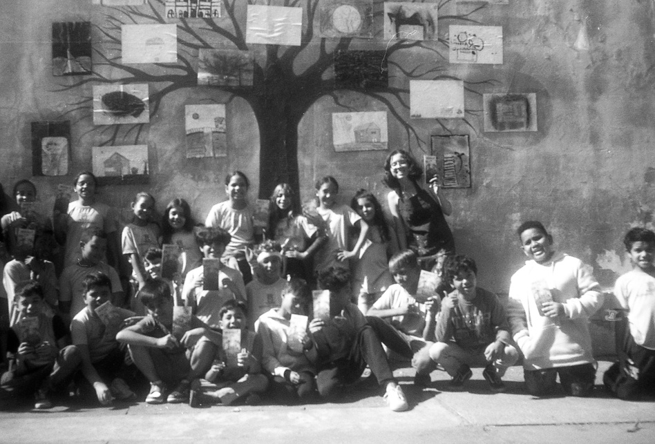 Oficina educativa com alunos